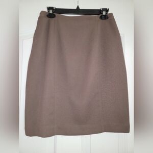 Halston Lifestyle Brown skirt size 12